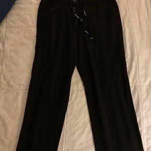 Black Skechers Scrub Pants